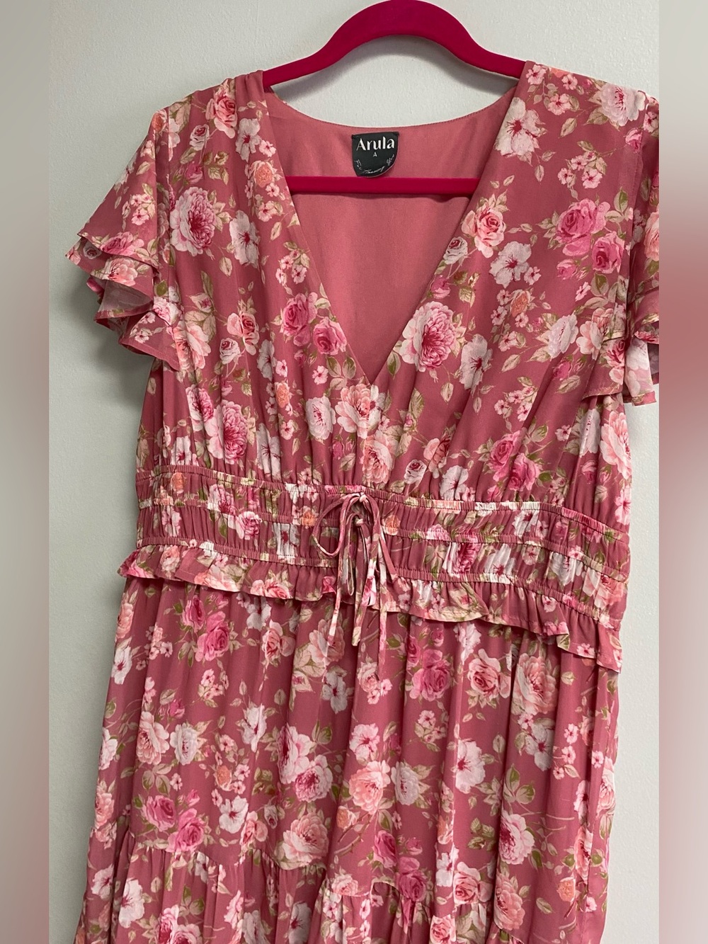 STUNNING ARULA FLORAL MAXI DRESS - SIZE 1X (A) - Picture 12 of 14